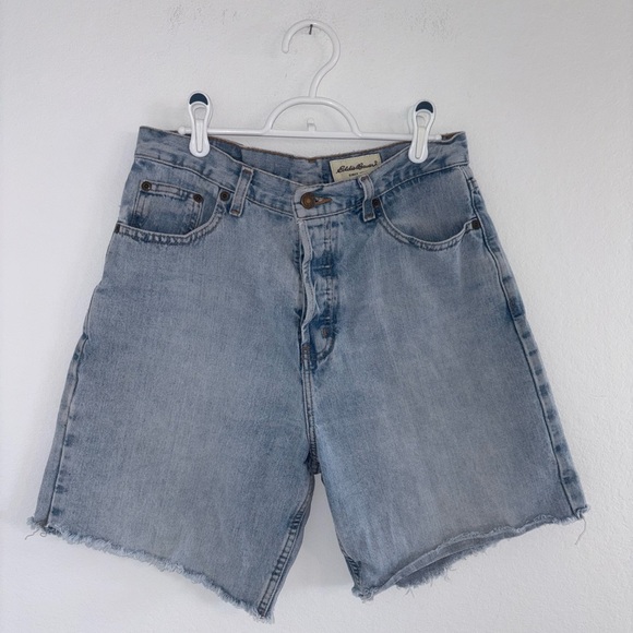 Eddie Bauer High Waisted Denim Shorts - Picture 4 of 12